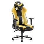 Fotel gamingowy Diablo X-Player 2.0 materiałowy King Size: Dark Sunflower
