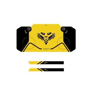 Podkładka gamingowa Diablo Chairs Electric Yellow