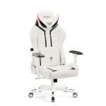 Fotel gamingowy Diablo X-Ray 2.0 Normal Size: Biało-czarny 
