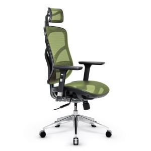 Fotel ergonomiczny Diablo V-Basic: czarno-zielony 
