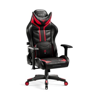 Fotel gamingowy Diablo X-Ray 2.0 Normal Size: Czarno-czerwony