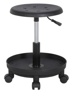 Taboret POLO TOOL Standard Black Warsztatowy 