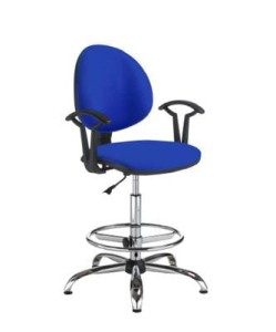 Krzesło SMART-RB-CR ST02-CR Wysokie + opcje podłokietniki  
