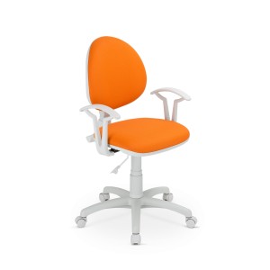 Krzesło Smart  White z podłokietnikami 