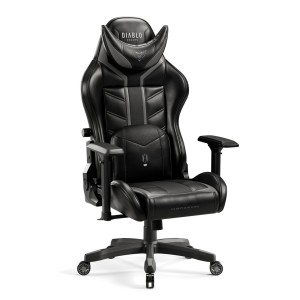 Fotel gamingowy Diablo X-Ray 2.0 King Size: Czarno-szary