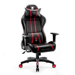Fotel gamingowy Diablo X-One 2.0 King Size: Czarno-czerwony