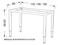 NY-A057/K regulowany - 136x66 cm, alu_3