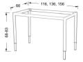 NY-A057/O regulowany - 156x66 cm, alu_3
