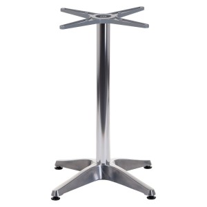 Podstawa stolika aluminiowa, SH-7003-1/A aluminium - 58x58 cm