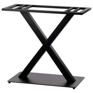 Podstawa stolika metalowa , SH-3007-2/B - 69,5x39,5 cm