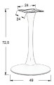 SH-9108-1/W - ∅ 49 cm_2