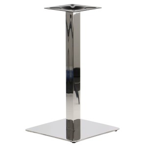 Podstawa stolika ze stali nierdzewnej , SH-3002-1/60/P polerowana - 40x40 cm