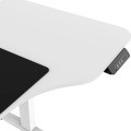 Duże biurko podnoszone do pracy ELLA, 1600 x 720 x 750 mm, białe _7