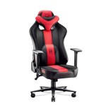 Fotel gamingowy Diablo X-Player 2.0 materiałowy Normal Size: Karmazynowo-antracytowy