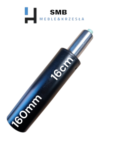 Podnośnik (siłownik) 160mm krótki  do krzeseł foteli  4 Klasa  150 Kg