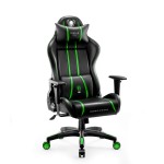 Fotel gamingowy Diablo X-One 2.0 Normal Size: Czarno-zielony