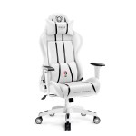 Fotel gamingowy Diablo X-One 2.0 Normal Size: Biało-czarny