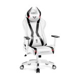 Fotel gamingowy Diablo X-Horn 2.0 Normal Size biało-czarny